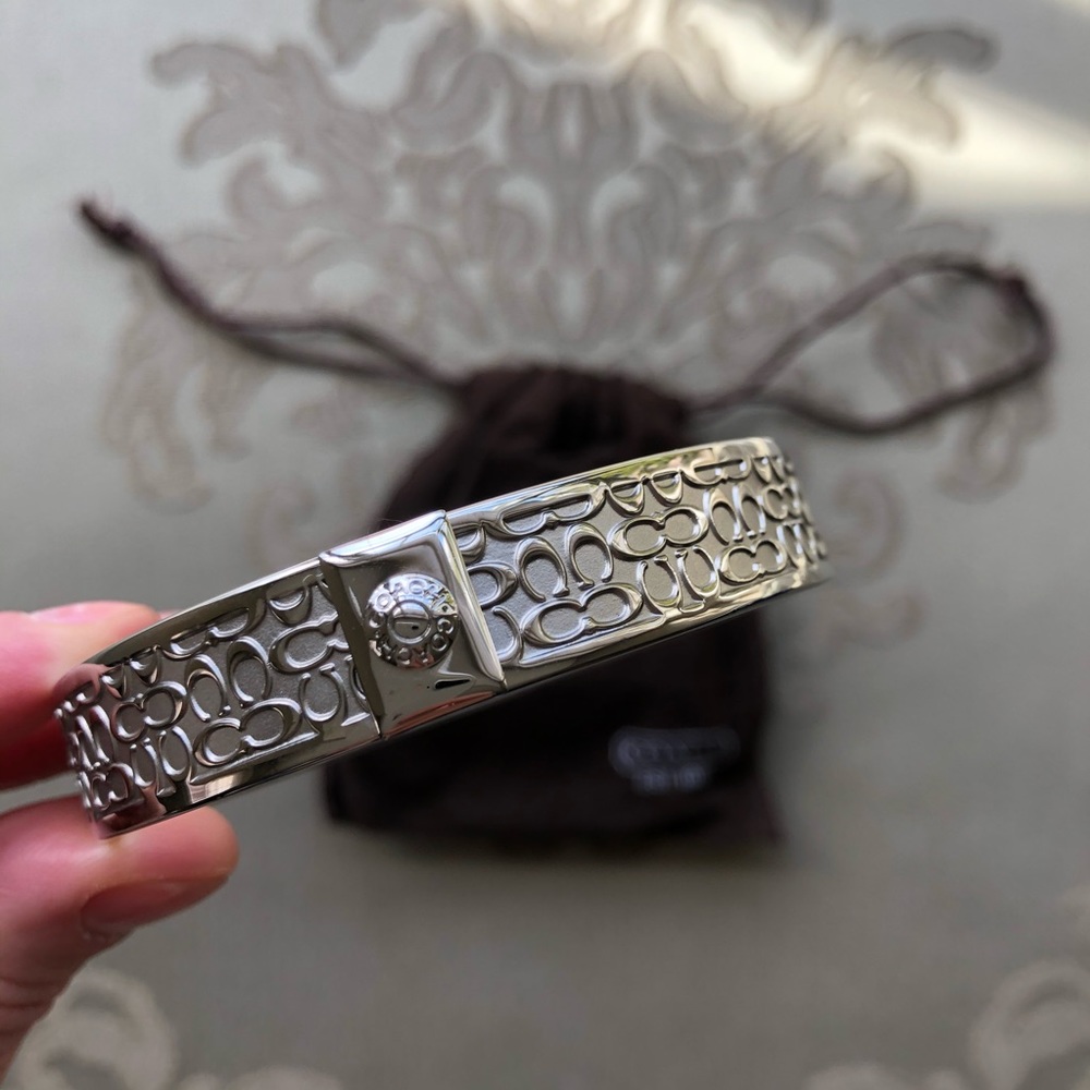 Vintage Coach solver bangle